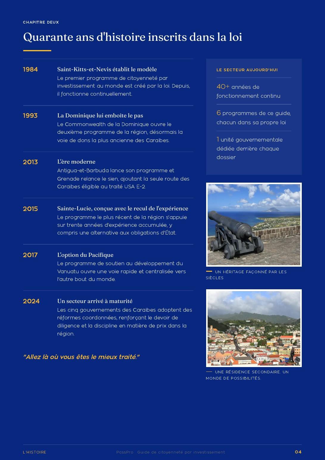 Page 4 du Guide complet PassPro