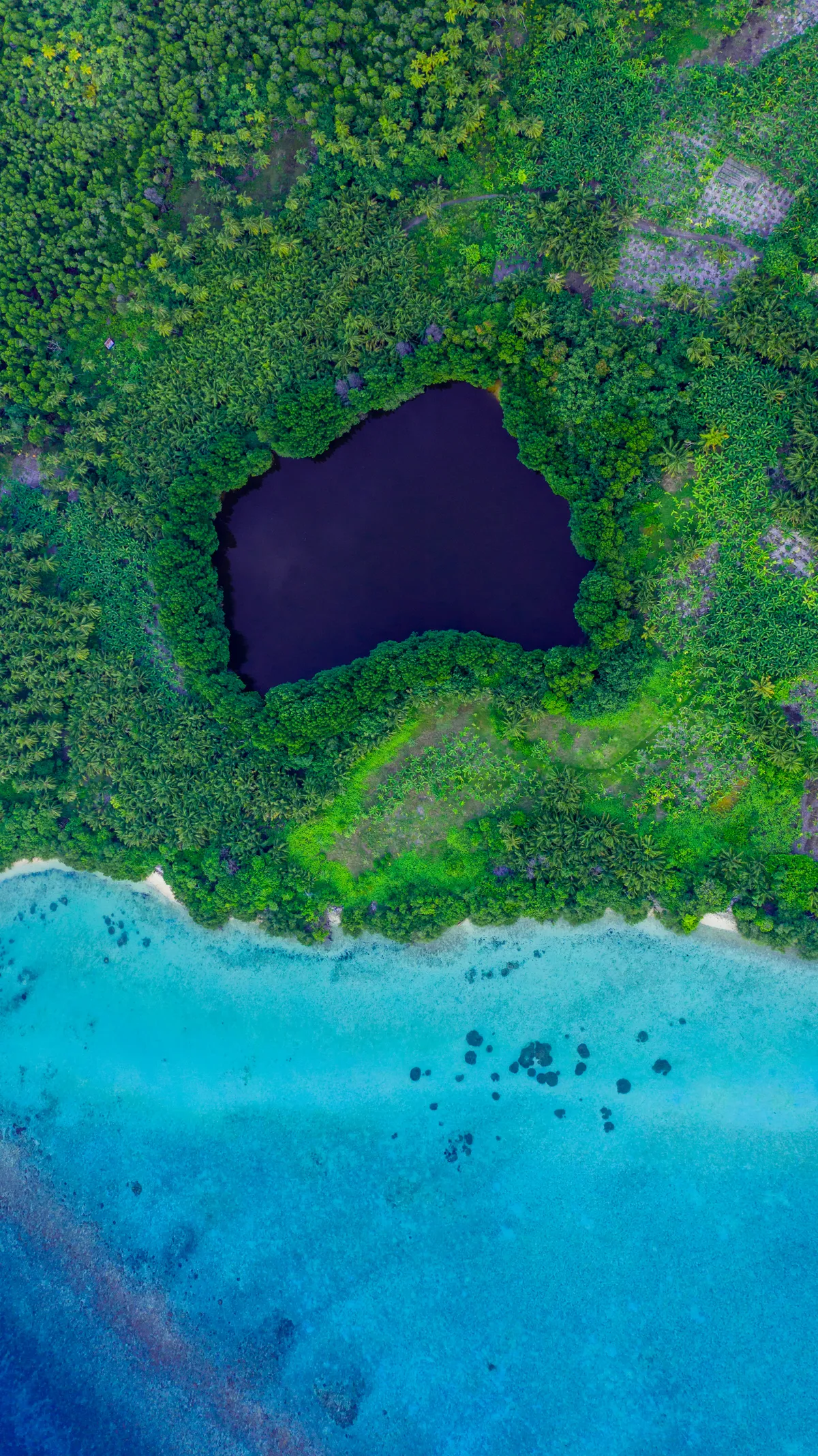 The archipelago from above — Vanuatu
